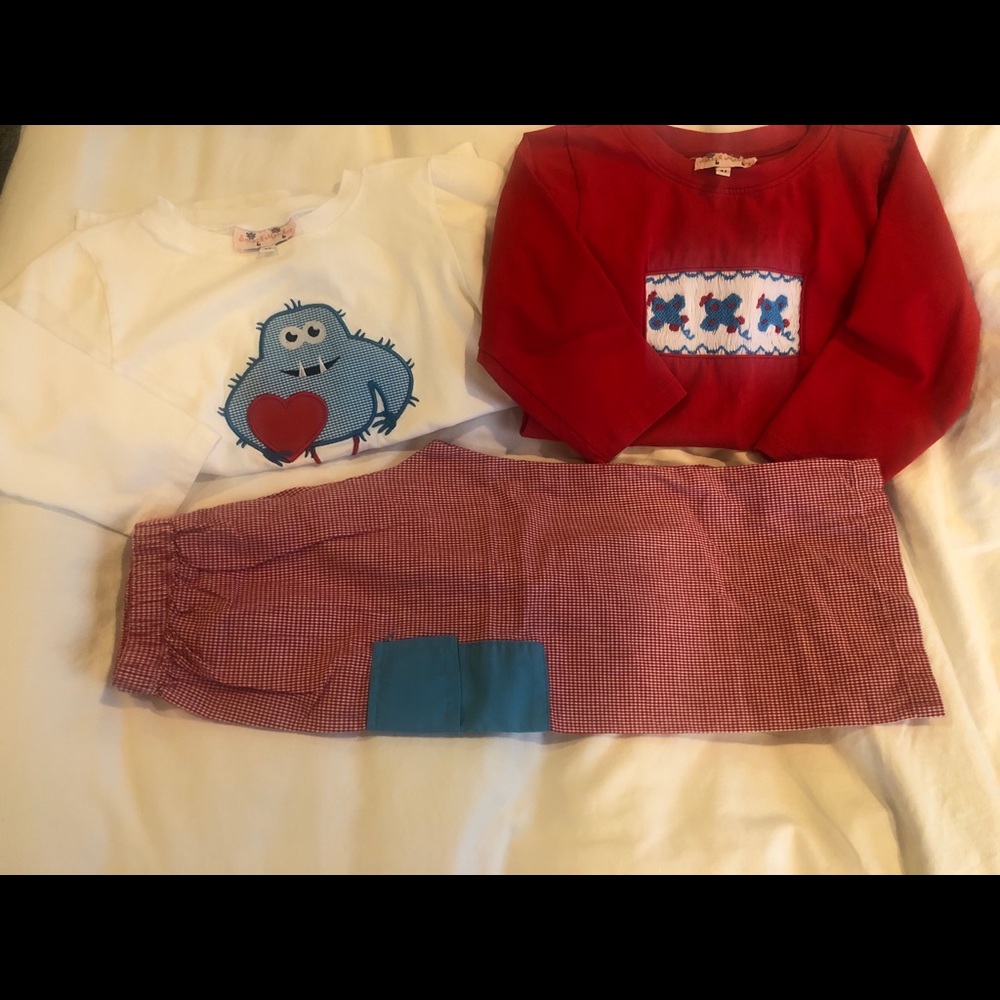 Boy 4T Valentine’s Day outfit